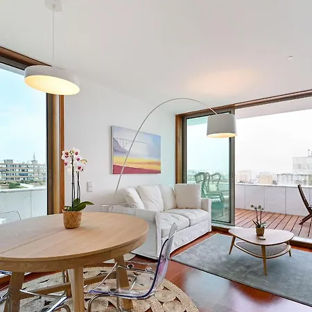 Luxury Oceanfront Penthouse In Leca Da Palmeira Appartement Leça da Palmeira