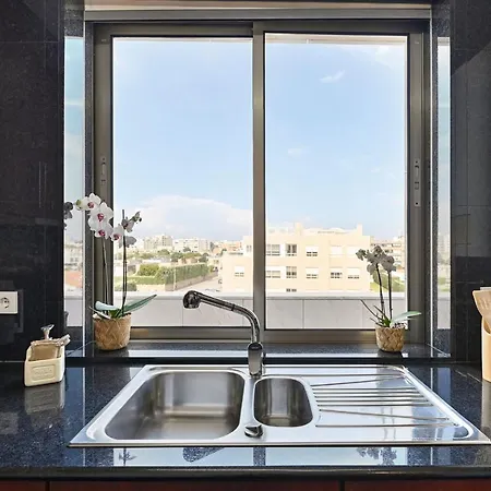 아파트 Leca Front Luxury Penthouse *