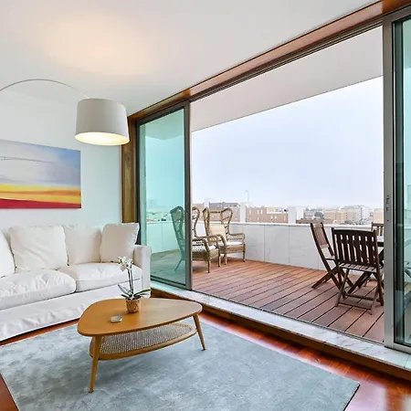 Luxury Oceanfront Penthouse In Leca Da Palmeira Appartement