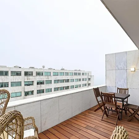 Luxury Oceanfront Penthouse In Leca Da Palmeira Appartement Leça da Palmeira