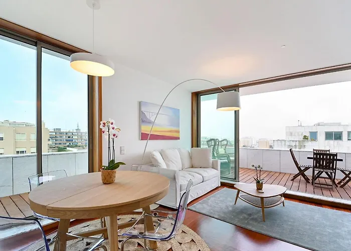 Leca Front Luxury Penthouse 아파트 레카다팔메이라