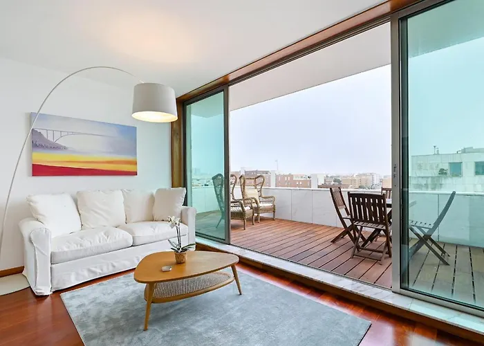 Leca Front Luxury Penthouse 아파트